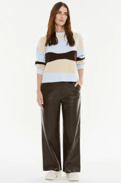 System Action Jersey jacquard tricolor azul Best