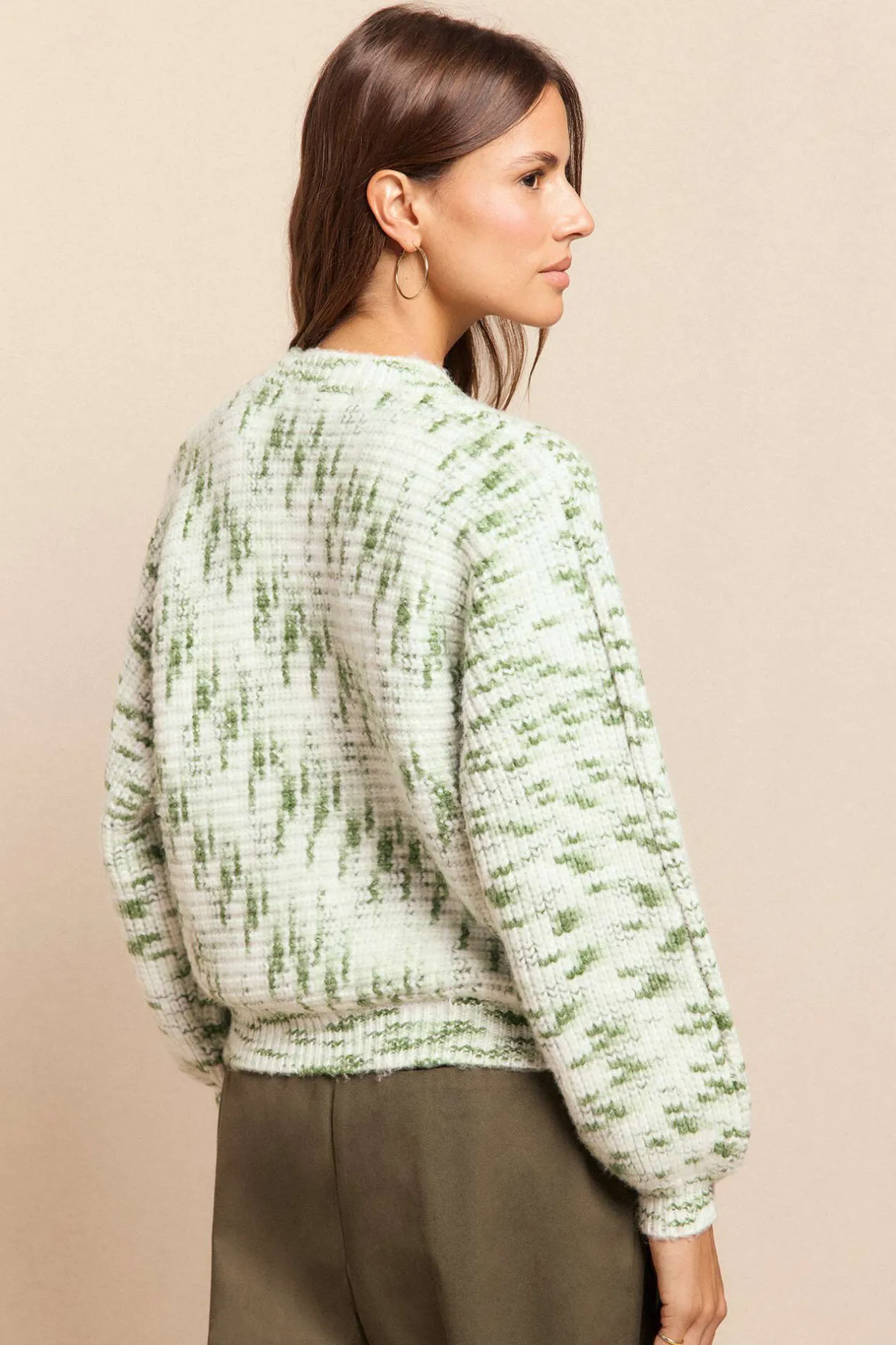 Slowlove Jersey jaspeado Verde Sale