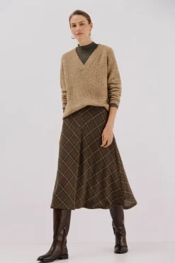 Cortefiel Jersey jaspeado pico Beige Best