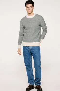 Selected Jersey lana y alpaca Gris Best