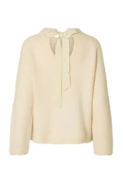 Selected Jersey lazada alpaca Beige Clearance
