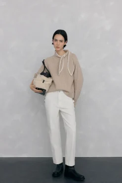 Pedro del Hierro Jersey lazada cuello Verde