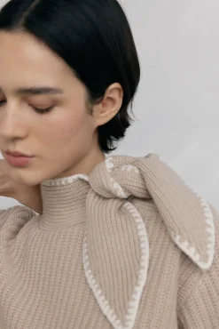 Pedro del Hierro Jersey lazada cuello Verde