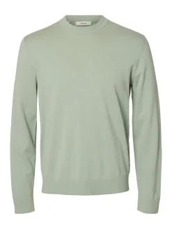 Selected Jersey ligero 100% algodón orgánico Kaki