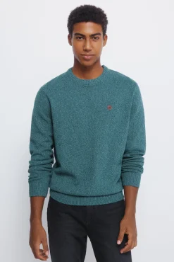 Springfield Jersey liso fantasía torzal azul Outlet