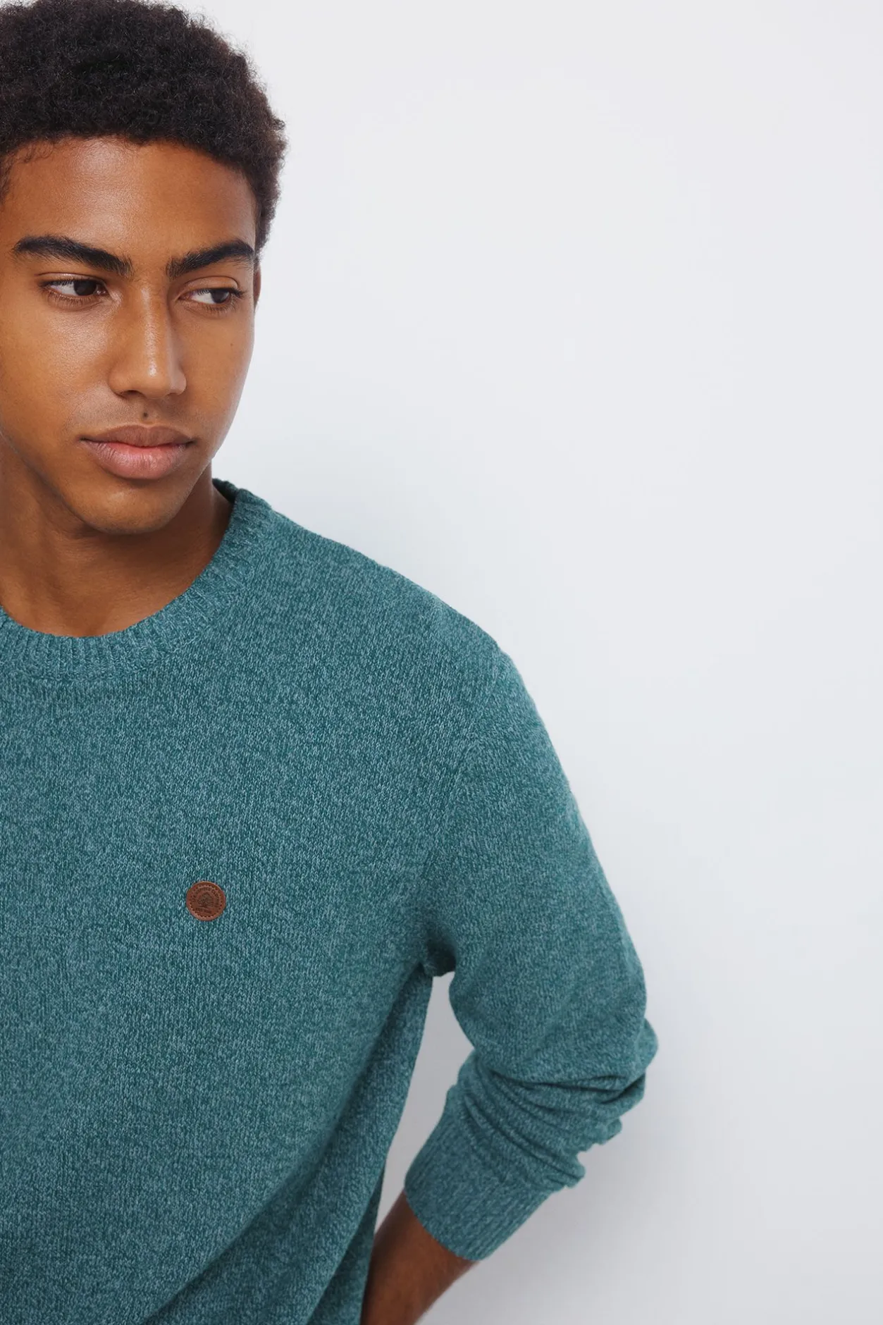 Springfield Jersey liso fantasía torzal azul Outlet