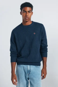 Springfield Jersey liso fantasía torzal azul Best