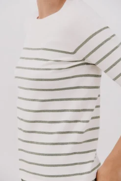 Cortefiel Jersey manga corta Kaki