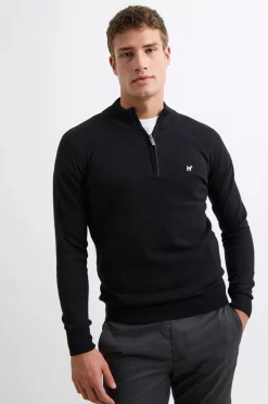 Williot Jersey Media Cremallera Negro Hot