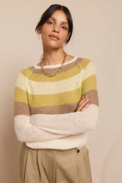 Slowlove Jersey multicolor Marfil Online