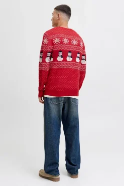 Jack & Jones Jersey navideño rojo Best