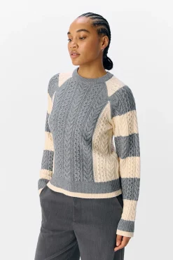 Object Jersey ochos bicolor Gris Discount