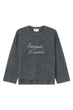 Grace & Mila Jersey oversize Gris Clearance