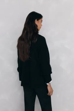 Pedro del Hierro Jersey oversize perkins Negro Sale
