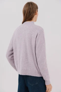 Cortefiel Jersey Perkins trenzas Lila Discount