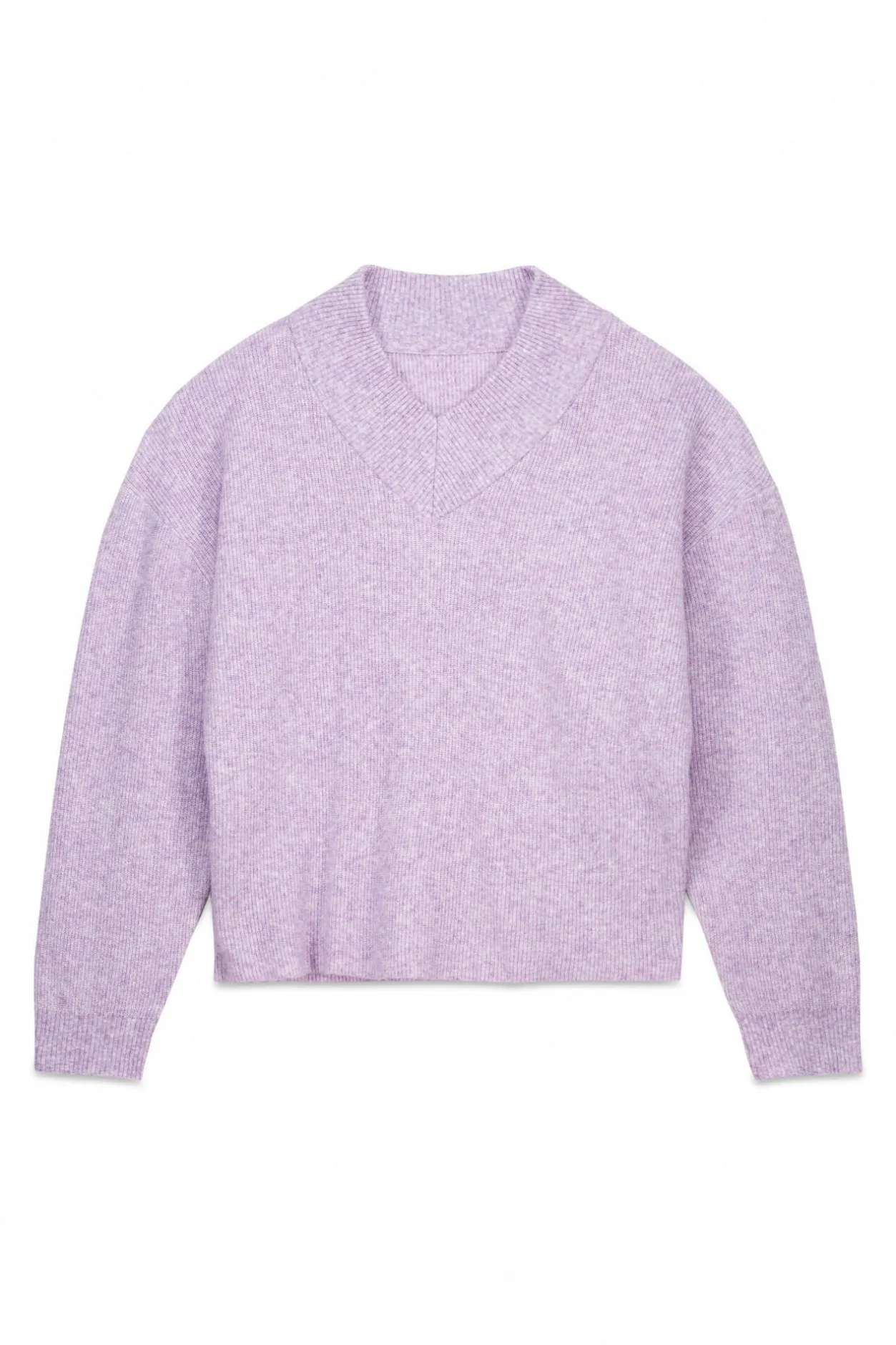 Slowlove Jersey perlado pico Lila