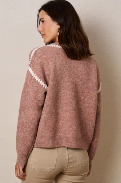 Polín Et Moi Jersey pico linda Rosa Discount