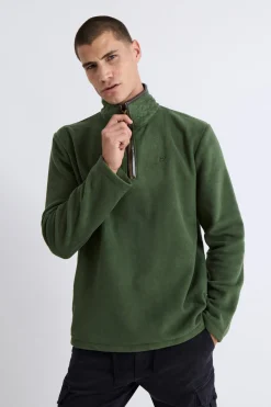 Williot Jersey Polar Media Cremallera Kaki