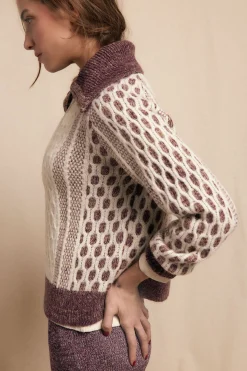 Slowlove Jersey polo Lila New