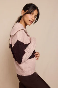 Slowlove Jersey polo Rosa Outlet