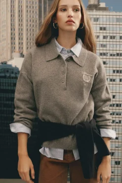 Springfield Jersey polo bordado estampado New