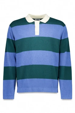 Springfield Jersey polo rayas anchas verde Hot