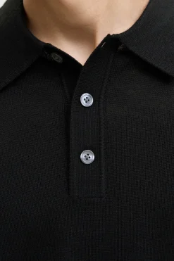 Jack & Jones Jersey polo regular fit Negro Best