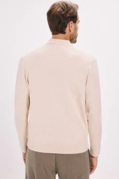 Jack & Jones Jersey polo regular fit Beige Discount