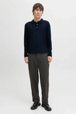 Jack & Jones Jersey polo regular fit Azul marino Hot