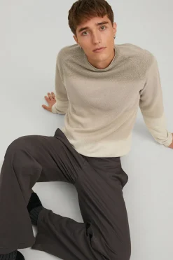 Jack & Jones Jersey punto beige Online