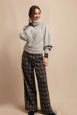 Slowlove Jersey punto cesta Gris Outlet