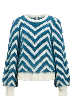 Object Jersey punto efecto pelo Turquesa Outlet