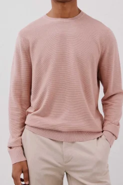 Cortefiel Jersey punto fino Rosa Online