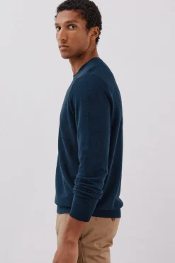 Cortefiel Jersey punto fino Azul marino