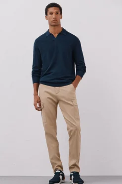 Cortefiel Jersey punto fino Azul marino Best