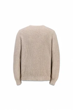 OOTO Jersey punto perlado lana Beige New