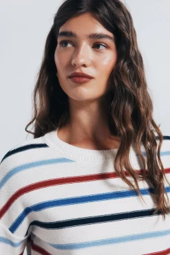 Springfield Jersey rayas nude Clearance