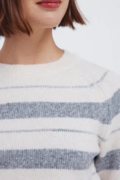 Springfield Jersey rayas lurex marfil Best