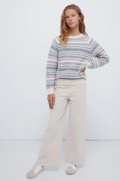 Springfield Kids Jersey rayas niña morado/lila