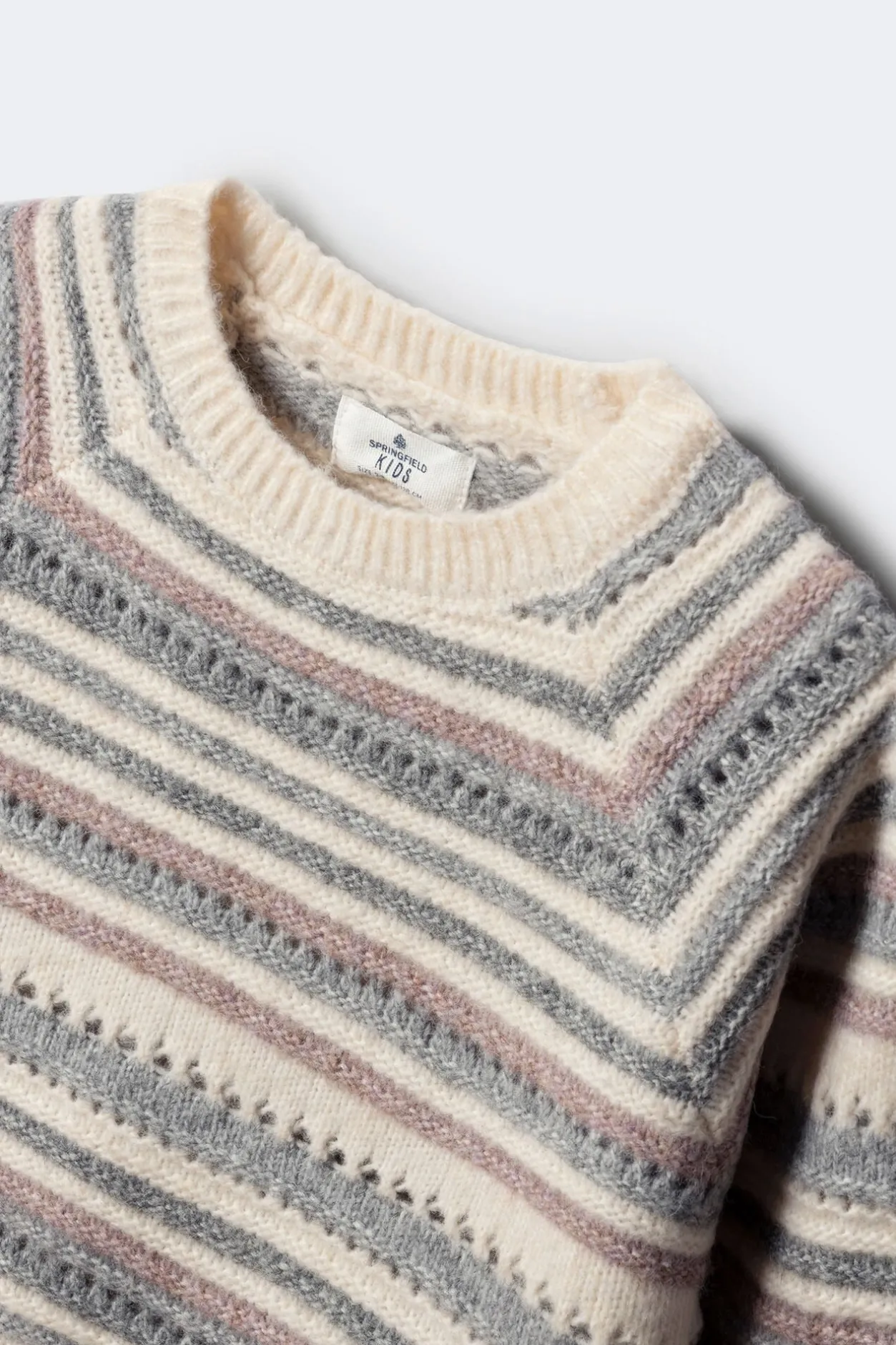 Springfield Kids Jersey rayas niña morado/lila