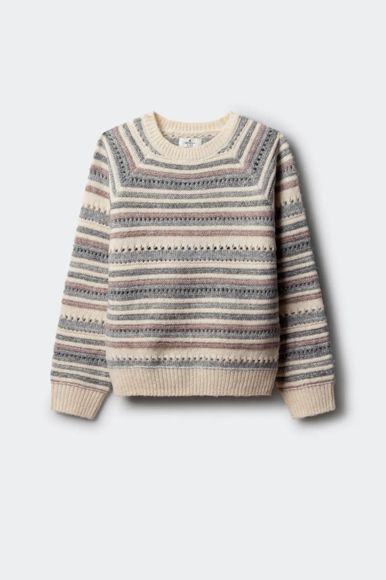 Springfield Kids Jersey rayas niña morado/lila