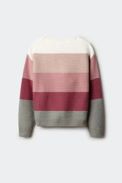 Springfield Kids Jersey rayas niña rosa Outlet