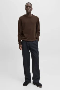 Jack & Jones Jersey regular fit marr&oacute;n Online