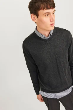 Jack & Jones Jersey regular fit gris