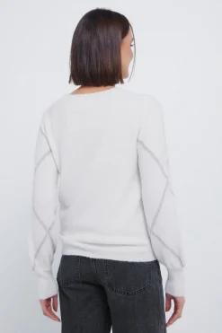 Springfield Jersey rombos lentejuelas nude Online