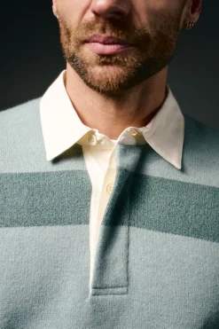 OOTO Jersey rugby cuello polo Turquesa Sale