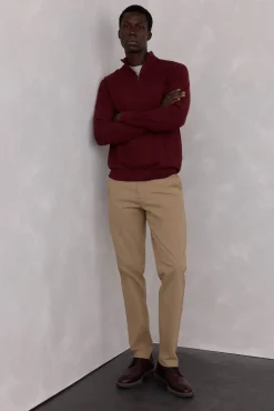 Pedro del Hierro Jersey semicisne Burdeos Hot