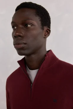 Pedro del Hierro Jersey semicisne Burdeos Hot