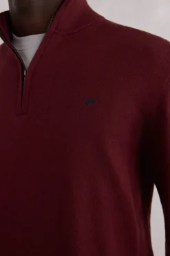 Pedro del Hierro Jersey semicisne Burdeos Hot