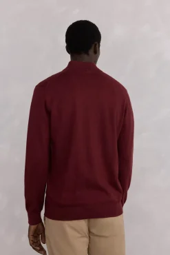 Pedro del Hierro Jersey semicisne Burdeos Hot